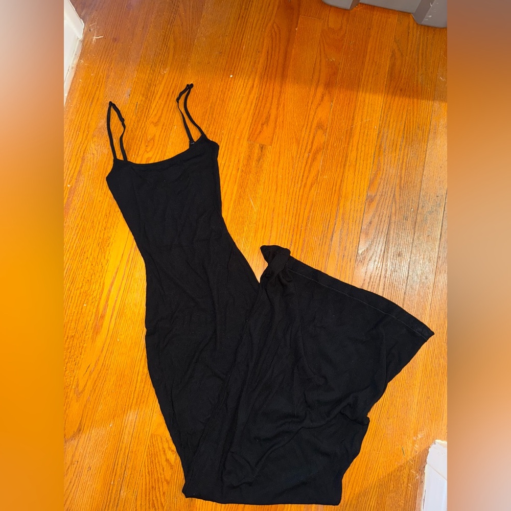 Skims Long Slip Dress